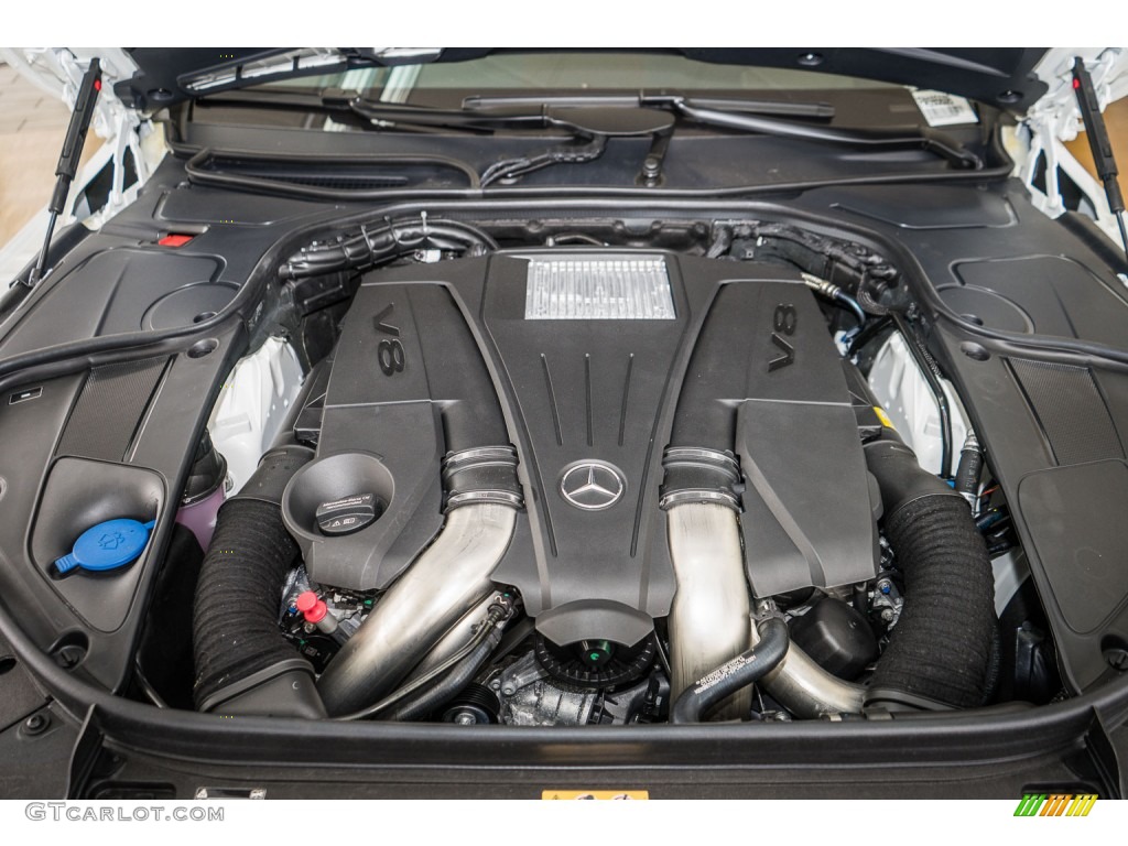 2015 Mercedes-Benz S 550 Sedan 4.6 Liter biturbo DI DOHC 32-Valve VVT V8 Engine Photo #104812912