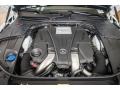 4.6 Liter biturbo DI DOHC 32-Valve VVT V8 2015 Mercedes-Benz S 550 Sedan Engine