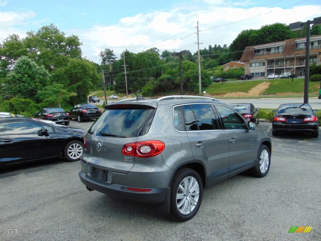 2009 Tiguan SEL 4Motion - Alpine Grey Metallic / Charcoal photo #3