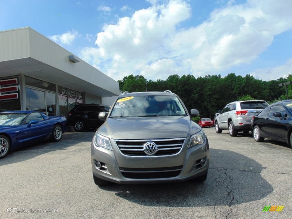 2009 Tiguan SEL 4Motion - Alpine Grey Metallic / Charcoal photo #8