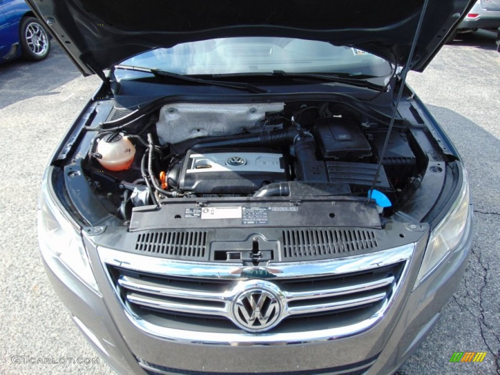 2009 Tiguan SEL 4Motion - Alpine Grey Metallic / Charcoal photo #11