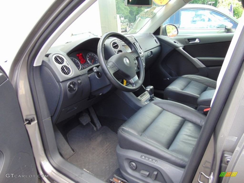 2009 Tiguan SEL 4Motion - Alpine Grey Metallic / Charcoal photo #15