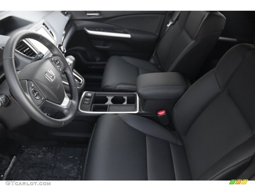 2015 CR-V Touring - Urban Titanium Metallic / Black photo #8