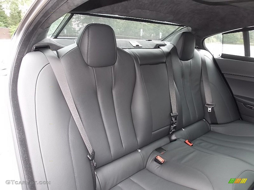 Black Interior 2014 BMW 6 Series 640i xDrive Gran Coupe Photo #104815756