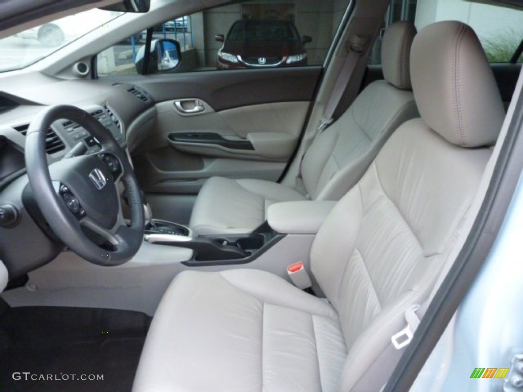 2012 Honda Civic EX-L Sedan Interior Color Photos
