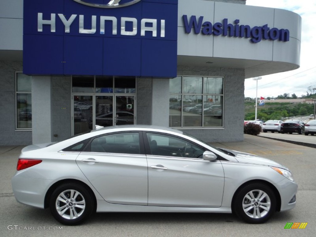 2014 Sonata GLS - Radiant Silver / Gray photo #2