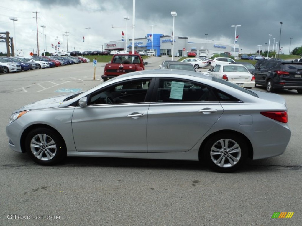 2014 Sonata GLS - Radiant Silver / Gray photo #6