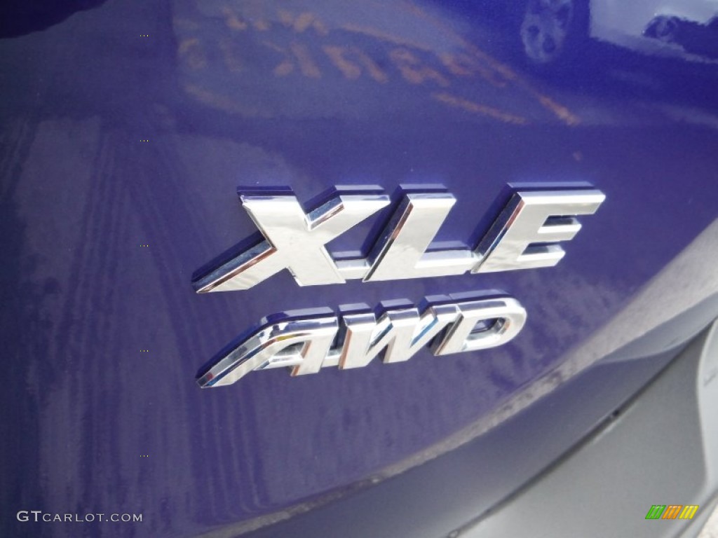 2015 RAV4 XLE AWD - Blue Crush Metallic / Black photo #8