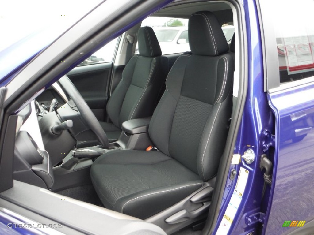2015 RAV4 XLE AWD - Blue Crush Metallic / Black photo #9