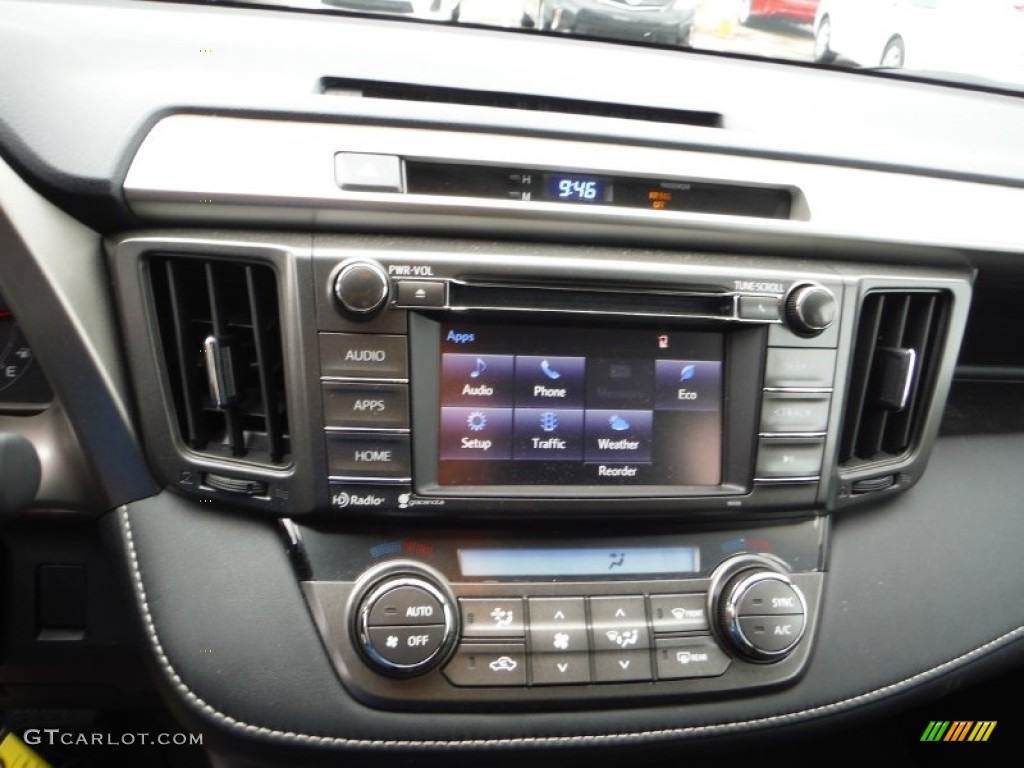2015 RAV4 XLE AWD - Blue Crush Metallic / Black photo #12