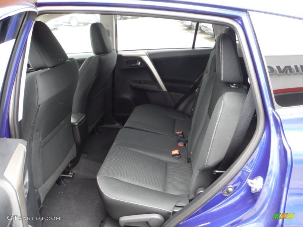 2015 RAV4 XLE AWD - Blue Crush Metallic / Black photo #16