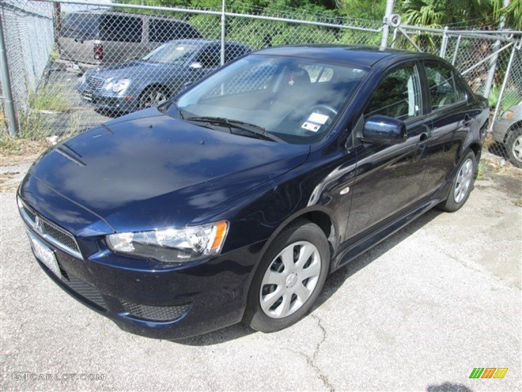 2014 Lancer ES - Tarmac Black / Black photo #5