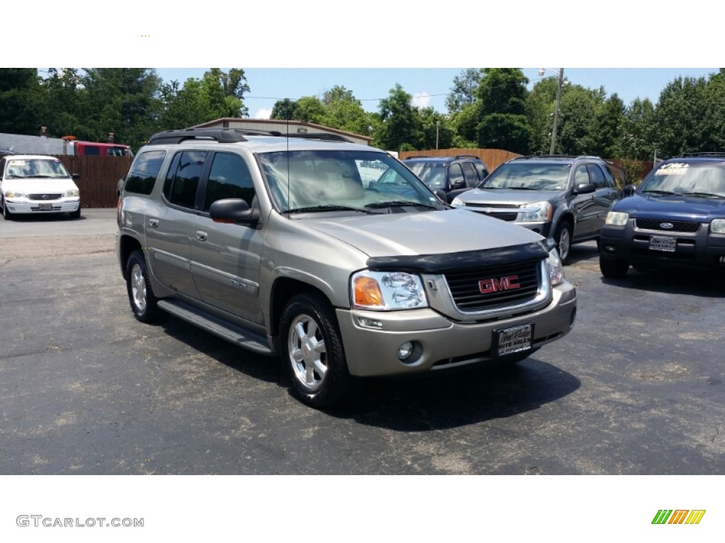 2003 Envoy XL SLT 4x4 - Sandalwood Metallic / Medium Pewter photo #4