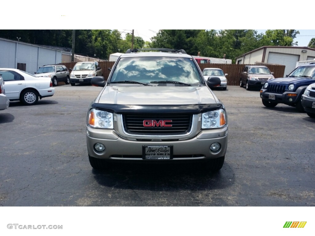 2003 Envoy XL SLT 4x4 - Sandalwood Metallic / Medium Pewter photo #6