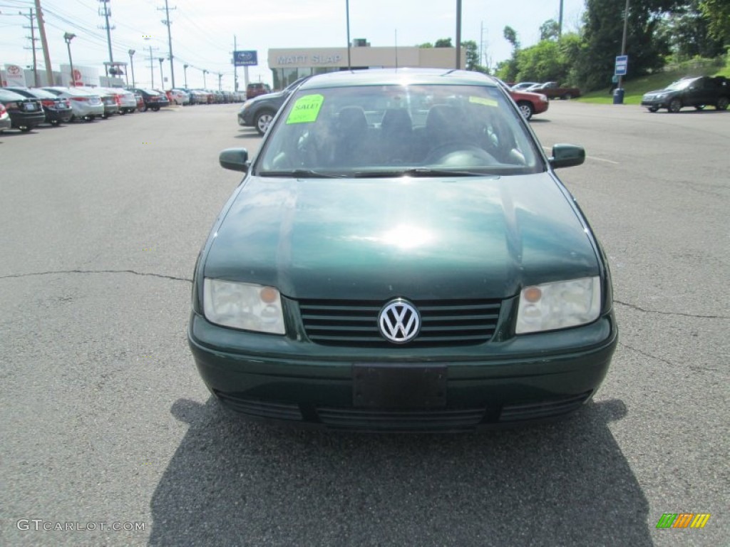 2002 Jetta GLS Sedan - Baltic Green / Black photo #3