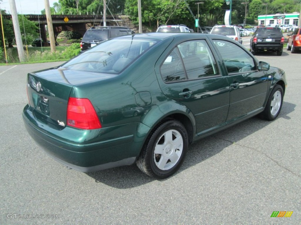 2002 Jetta GLS Sedan - Baltic Green / Black photo #6