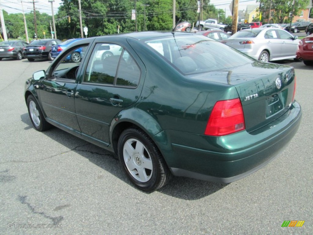 2002 Jetta GLS Sedan - Baltic Green / Black photo #8
