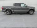 2015 Magnetic Metallic Ford F150 Lariat SuperCrew  photo #3