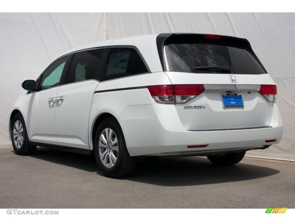 2015 Odyssey EX - White Diamond Pearl / Beige photo #2