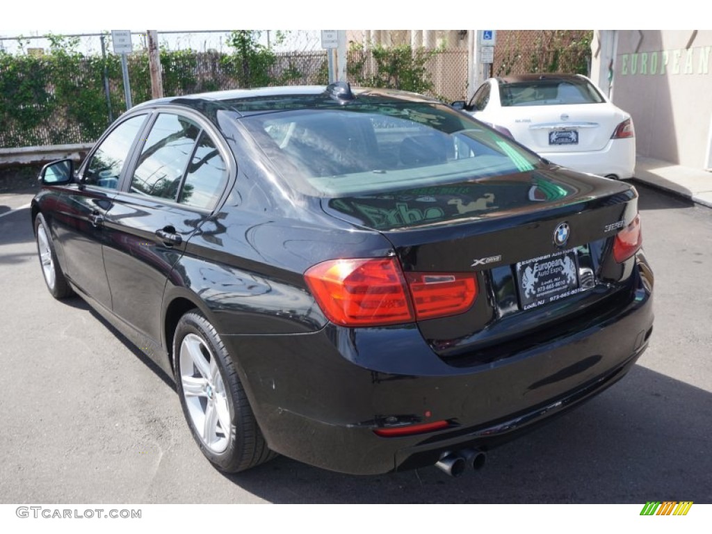 2013 3 Series 328i xDrive Sedan - Jet Black / Black photo #3