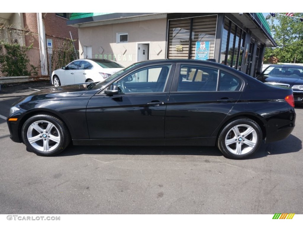 2013 3 Series 328i xDrive Sedan - Jet Black / Black photo #14