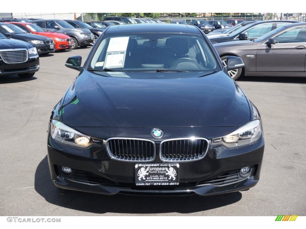 2013 3 Series 328i xDrive Sedan - Jet Black / Black photo #16