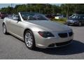 2006 Mineral Silver Metallic BMW 6 Series 650i Convertible  photo #3