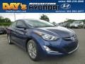 2016 Blue Hyundai Elantra SE  photo #1