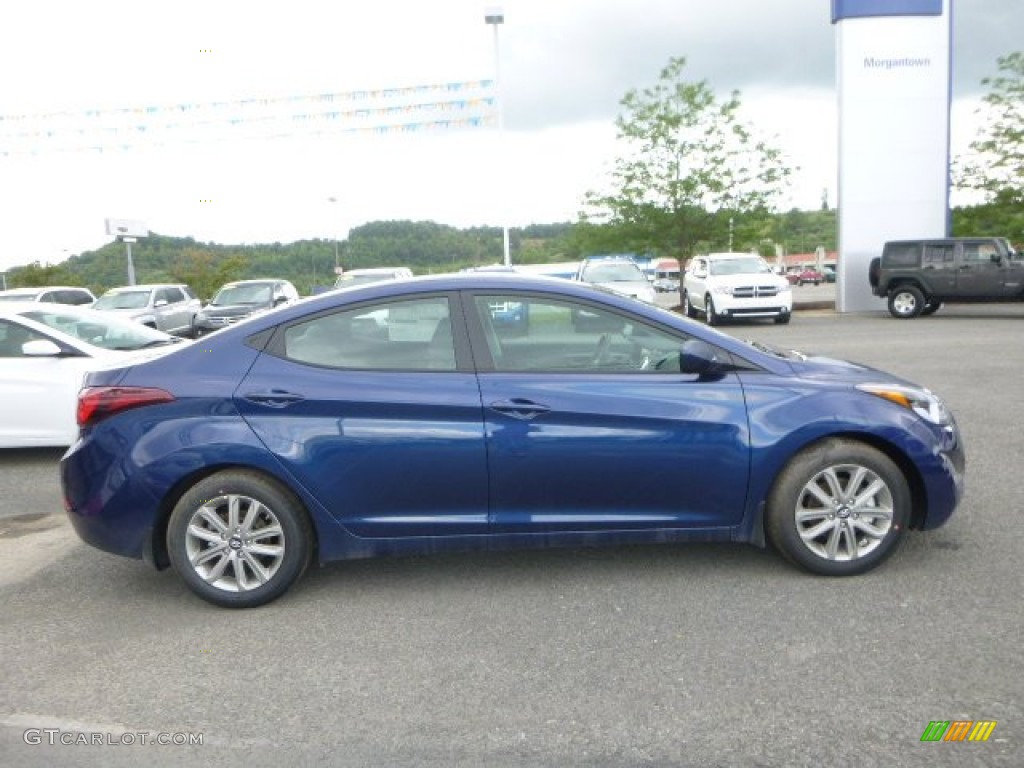 2016 Elantra SE - Blue / Gray photo #2
