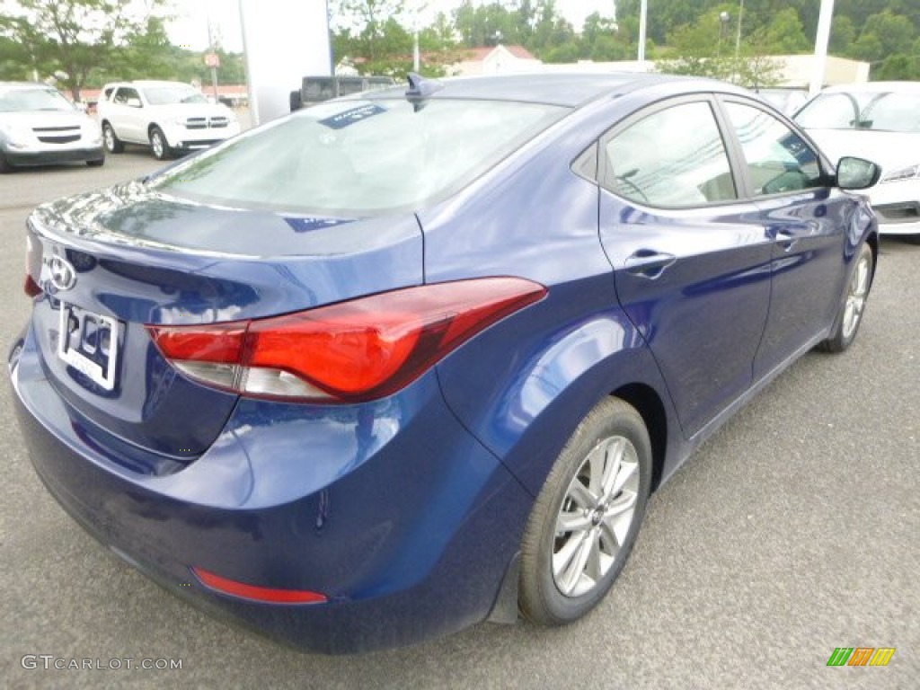 2016 Elantra SE - Blue / Gray photo #3