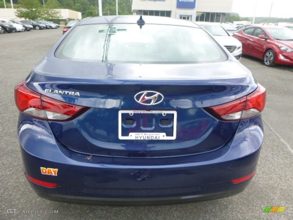 2016 Elantra SE - Blue / Gray photo #4