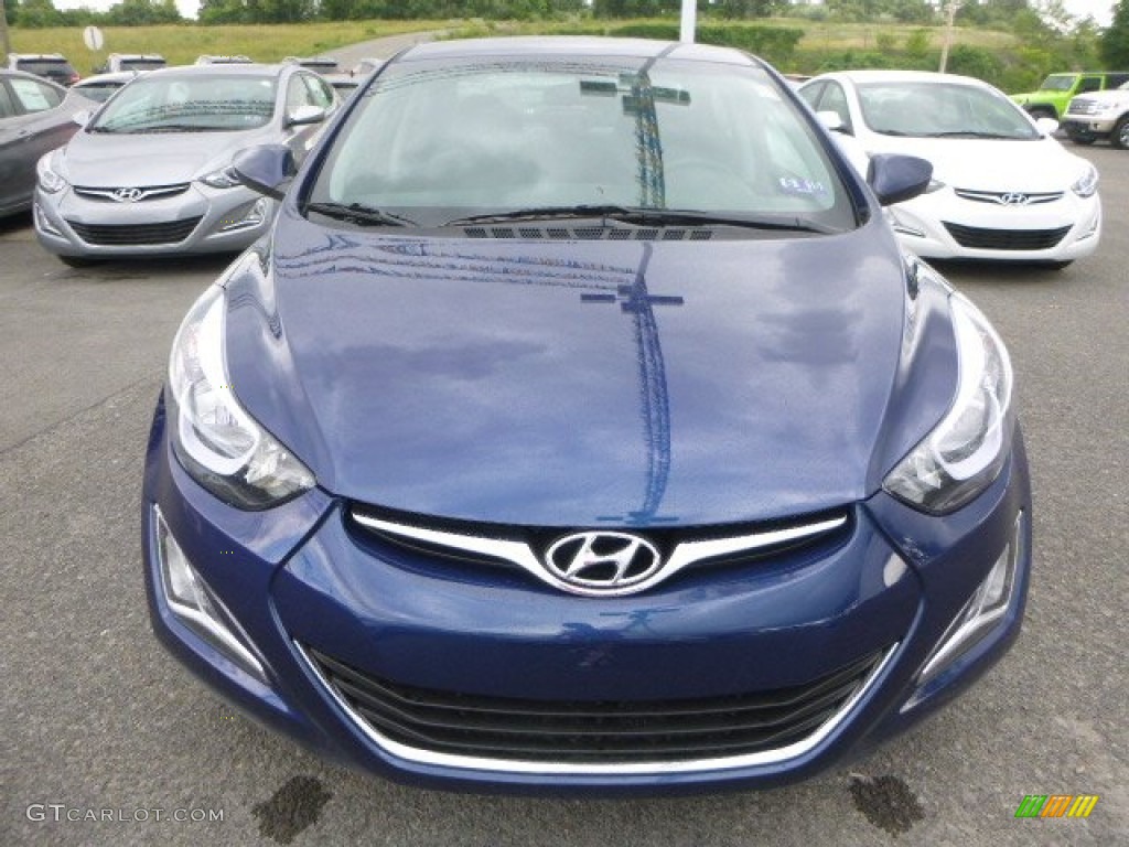 2016 Elantra SE - Blue / Gray photo #9