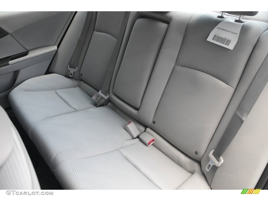 2015 Accord LX Sedan - Alabaster Silver Metallic / Gray photo #15