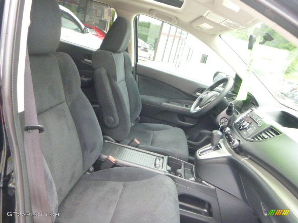 2013 CR-V EX AWD - Crystal Black Pearl / Black photo #11