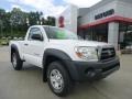 2010 Super White Toyota Tacoma Regular Cab 4x4  photo #1