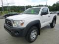 2010 Super White Toyota Tacoma Regular Cab 4x4  photo #9