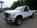 Oxford White - F250 Super Duty XL Regular Cab 4x4 Photo No. 8