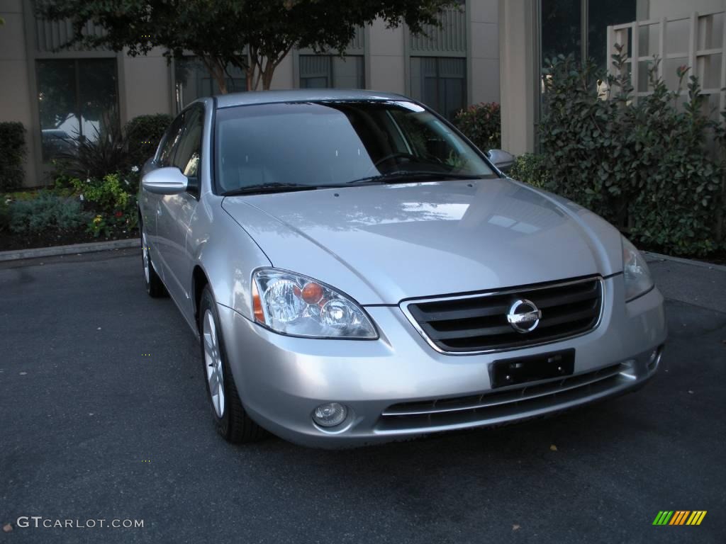 2002 Altima 2.5 SL - Sheer Silver Metallic / Charcoal Black photo #1