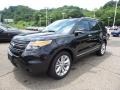 2015 Tuxedo Black Ford Explorer Limited 4WD  photo #8