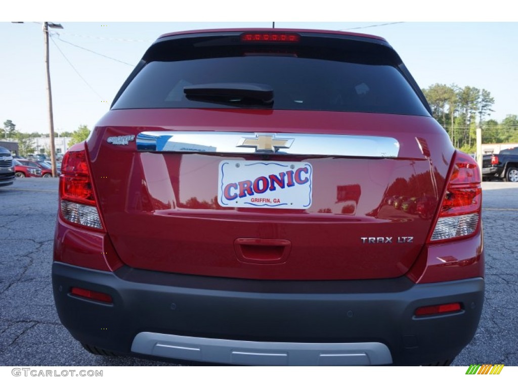 2015 Trax LTZ - Ruby Red Metallic / Jet Black/Brownstone photo #5