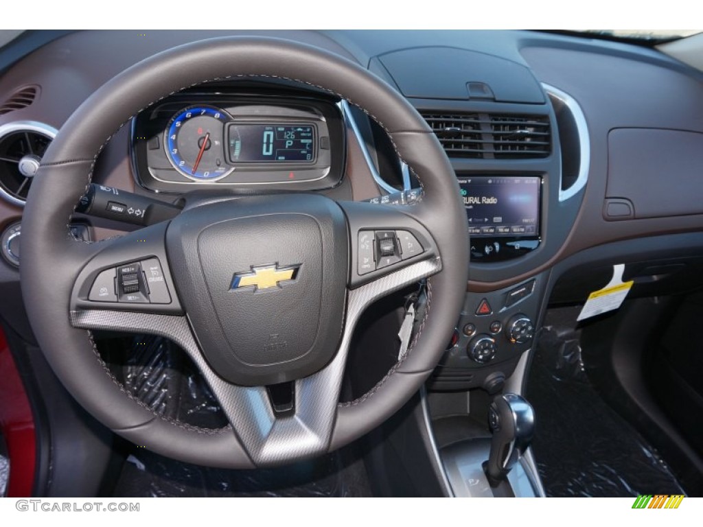 2015 Trax LTZ - Ruby Red Metallic / Jet Black/Brownstone photo #9