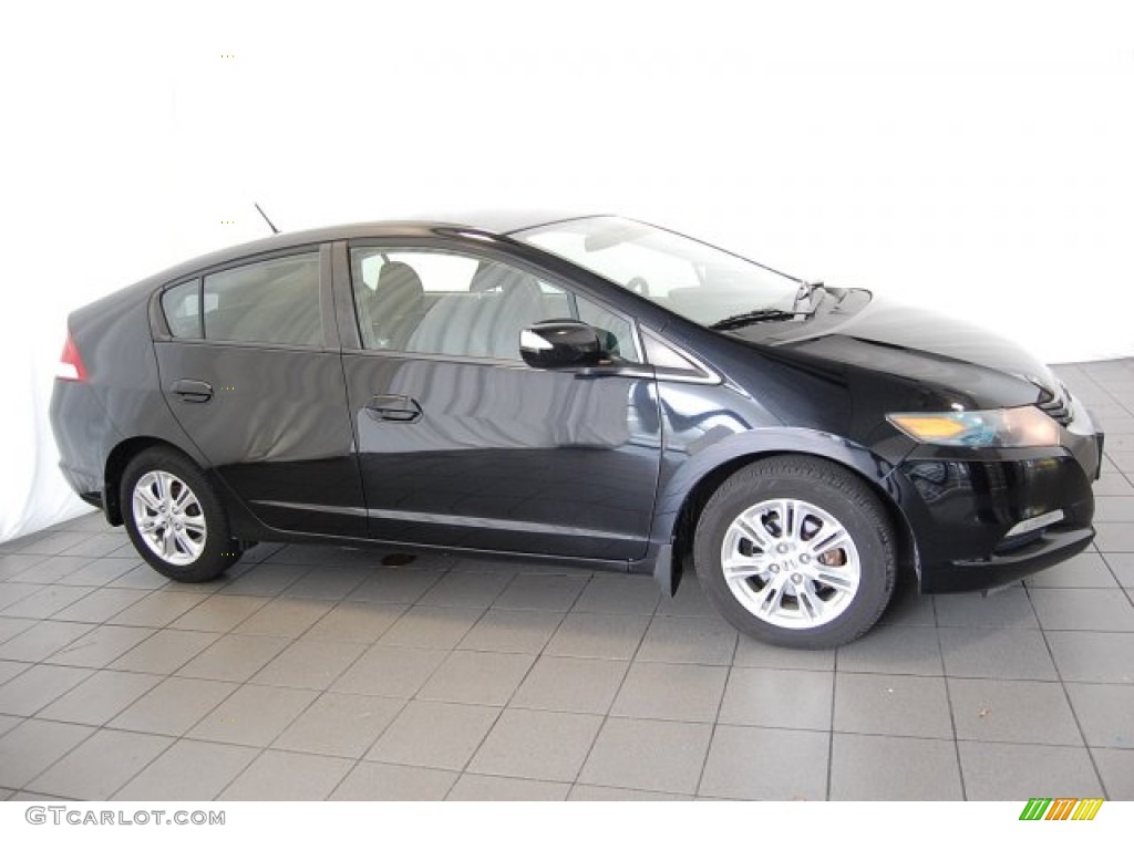 Crystal Black Pearl 2010 Honda Insight Hybrid EX Exterior Photo #104837314