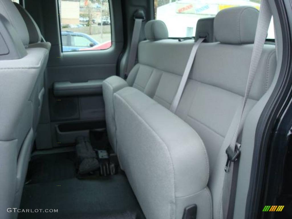 2006 F150 STX SuperCab 4x4 - Black / Medium/Dark Flint photo #11