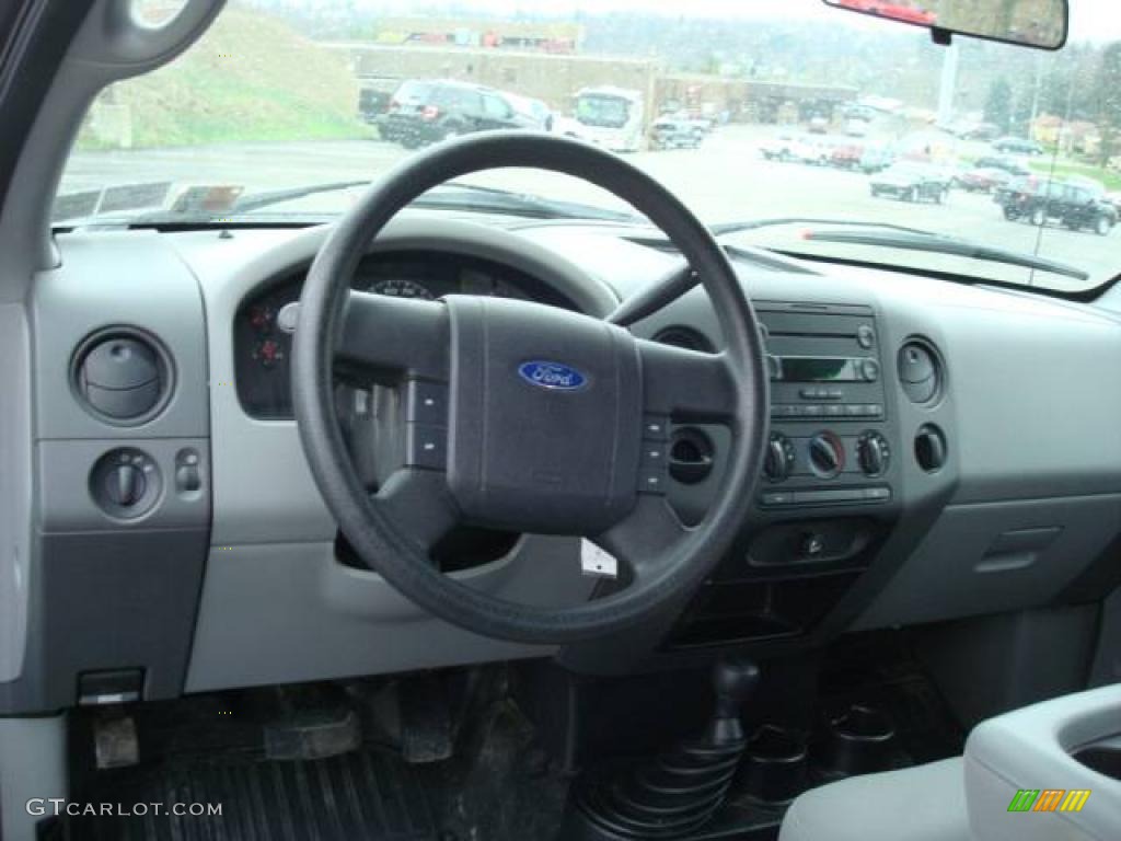 2006 F150 STX SuperCab 4x4 - Black / Medium/Dark Flint photo #12