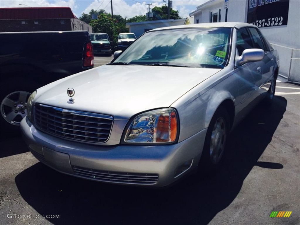2002 DeVille Sedan - Sterling Metallic / Dark Gray photo #1