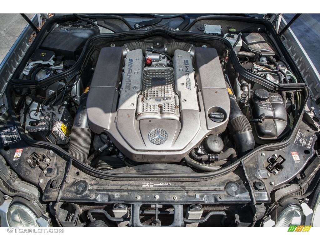 2003 Mercedes-Benz E 55 AMG Sedan 5.4 Liter AMG Supercharged SOHC 24-Valve V8 Engine Photo #104840924