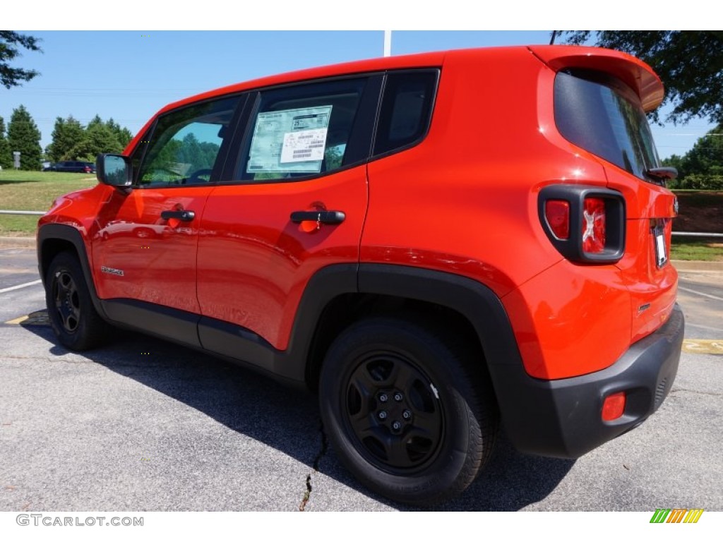 Colorado Red 2015 Jeep Renegade Sport Exterior Photo #104841092