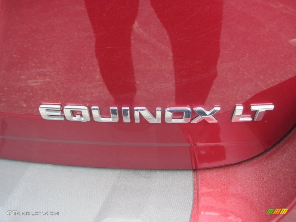 2010 Equinox LT AWD - Cardinal Red Metallic / Jet Black/Light Titanium photo #11