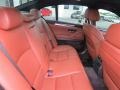 2011 BMW 5 Series Cinnamon Brown Interior Rear Seat Photo
