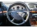 2003 Mercedes-Benz E Black Interior Steering Wheel Photo
